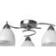 Astro Glass Semi Flush Mount