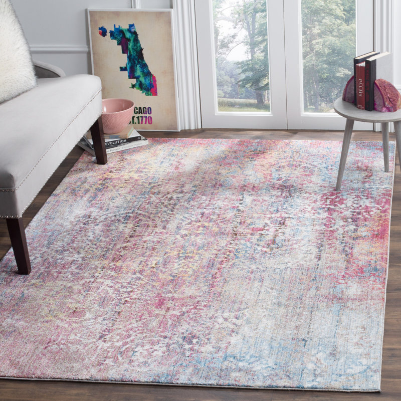 Gardner Performance Abstract Rug, Rectangle 9' x 12'