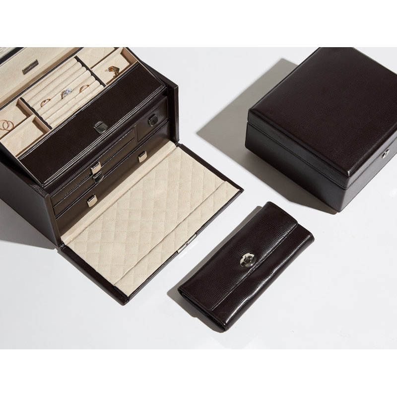 London Leather Travel Case, Cocoa