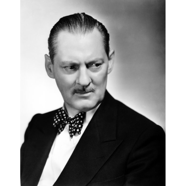 Globe Photos Entertainment Close-up Of Lionel Barrymore Looking Serious