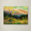 « summer high country », reproduction sur toile tendue-21939297