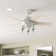 44" Hardwick 5 - Blade Standard Ceiling Fan with Remote Control and Light Kit Included