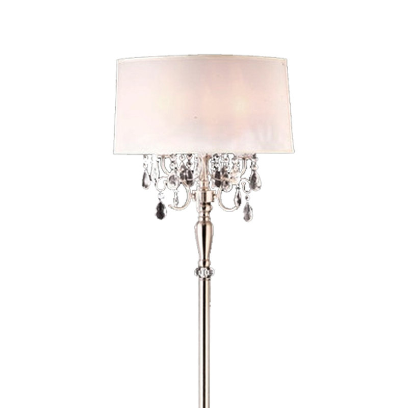 Tedeschi 62'' Traditional Floor Lamp with Outlet