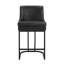 Tabouret de comptoir rembourré H 26 po avec structure en métal-1202033805-1184682008