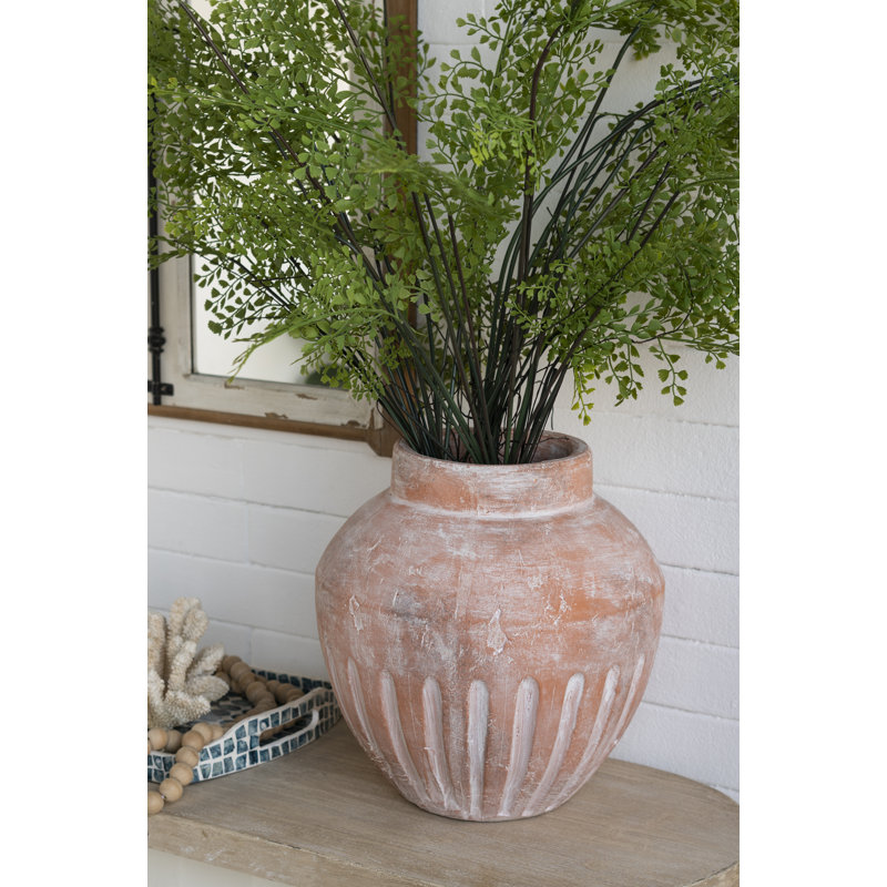 Handmade Terracotta Table Vase