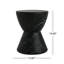  Table de bout d'appoint extérieure MGO pour patio, jardin ou salon, noir-12182877