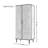 Simple Solid Wood Double-door Wardrobe-112400237
