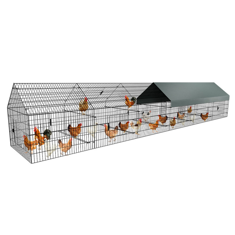 Norberto 252" x 42" x 44" Large Chicken Coop Pet Playpen Exercise Pen Rabbit Duck Chicken Run