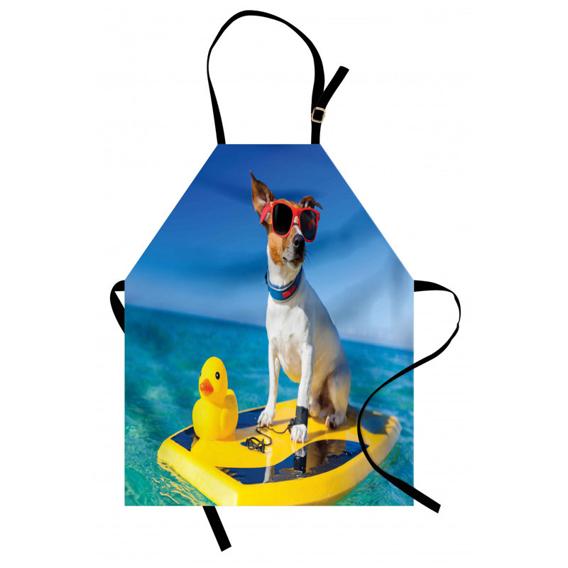 Tablier de canard de caoutchouc