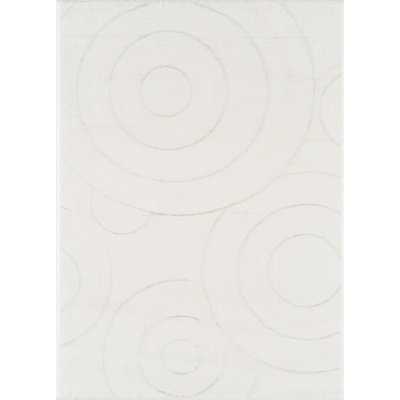 Hilley Synthetic Geometric Indoor Rug