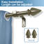 Tringle à rideaux simple Varennes-246122259-246122283
