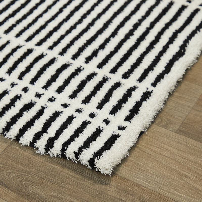 Darbonne Striped Indoor Rug, Rectangle 7'10" x 10'