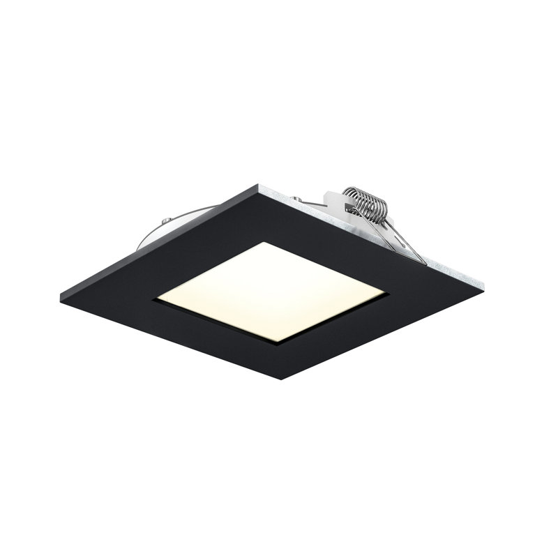 Panneau lumineux carré à DEL 4 po