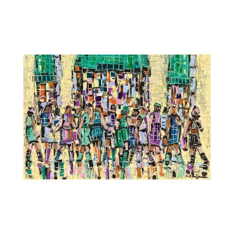 Market Street by Joachim Mcmillan - Wrapped Canvas Print, 45.72cm H x 66.04cm W x 1.905cm D