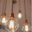 G125 Amber Globe Edison Bulb