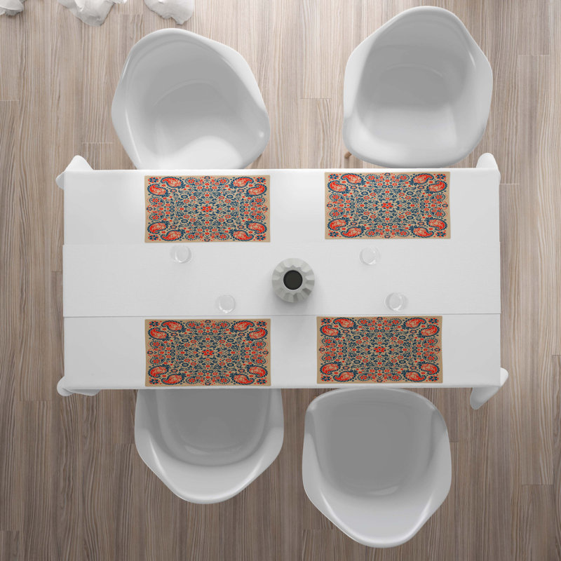Récapitulatif 18,5" motif cachemire