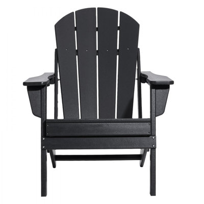 Adirondack Chair Plastic Set of 2 All-Weather Folding Fire Pit