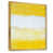 Toile avec cadre flottant or