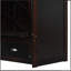 Lit escamotable double avec grands tiroirs, gris-595048035