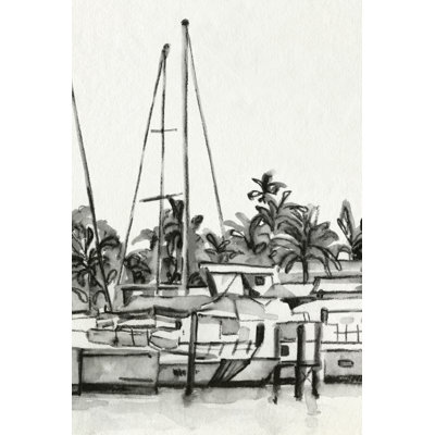 Neutral Tropics IV by Emma Caroline - Painting on Canvas
