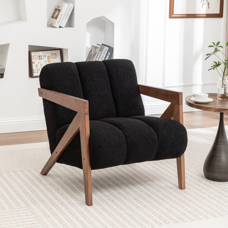 Fauteuil Bula, Noir