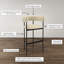 Tabouret de bar et de comptoir Everly Quinn Nakash-363021299-363021311-363021310