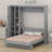 Murphy Bed Wall Bed With Shelves-1535667941-1535667940