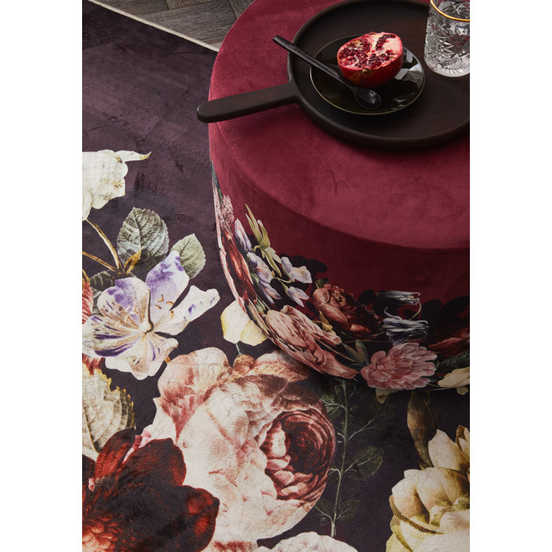 Anneclaire Floral 60cm X 90cm Area Rug
