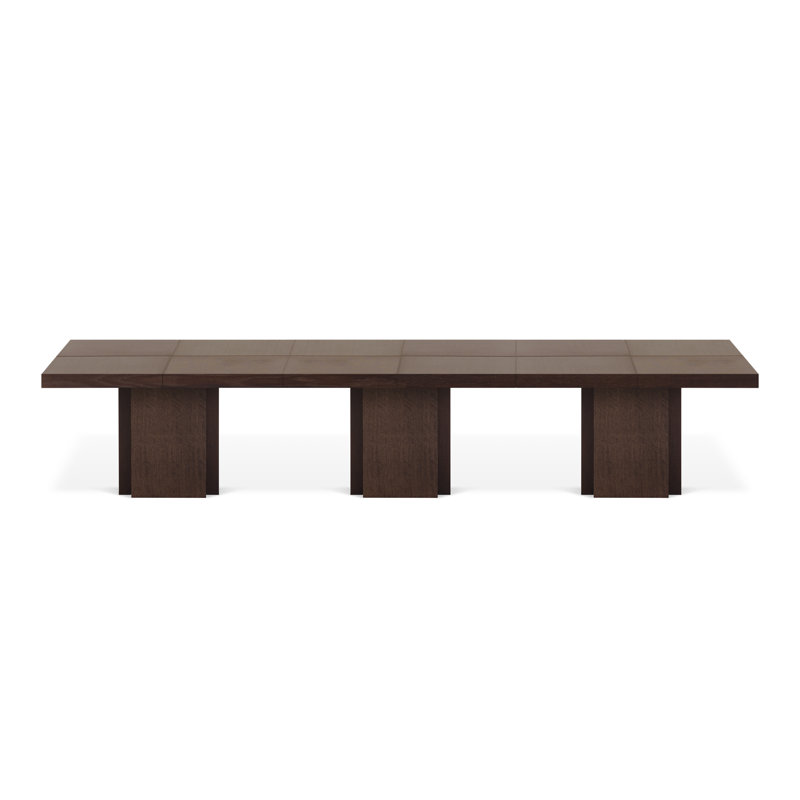 Dellas Dusk 392Cm Dining Table, Chocolate