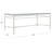 Genevieve Glass Top Coffee Table-1879963526