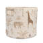 Safari Animal Storage Bin For Baby Nursery or Kid's Room by Crane Baby