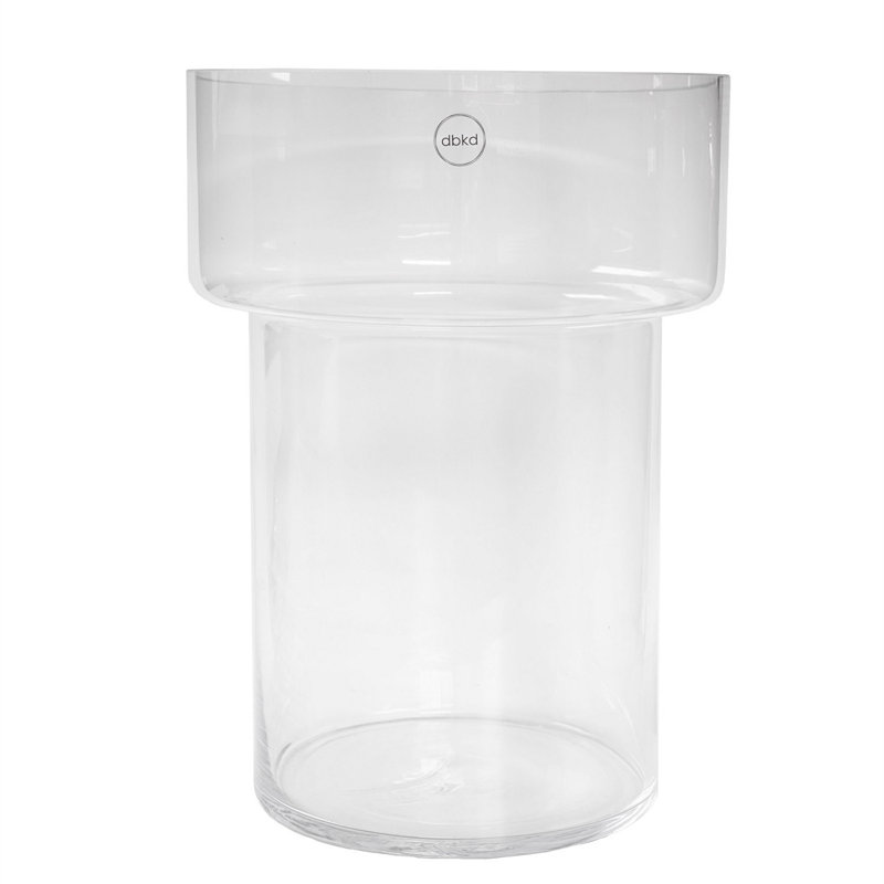 Vase de table en gazon artificiel, L 9 po