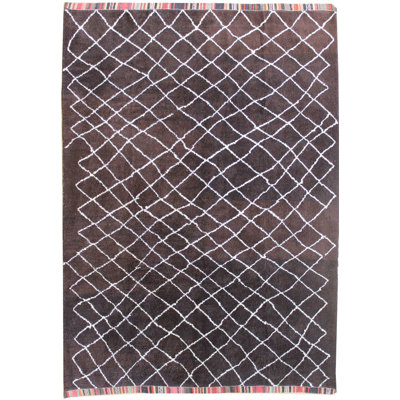 Moroccan One-of-a-Kind 8'3" X 11'7" Hand Knotted Area Rug