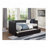 Faux Leather Upholstered Daybed with Trundle-282809313