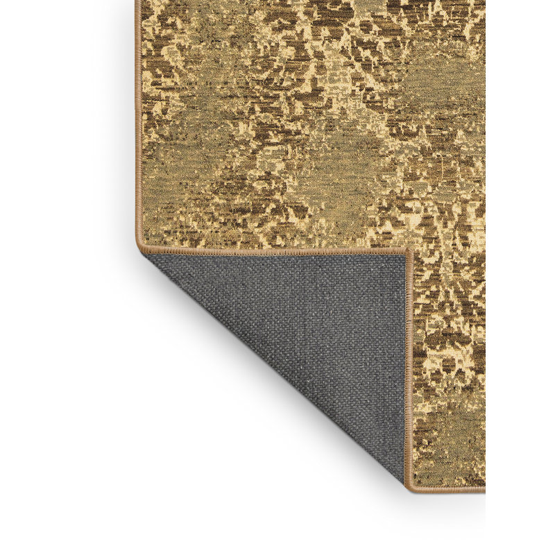 Tapis abstraits brun 5378, Tapis de couloir 2 pi x 5 pi