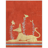 Whippet Panel 2 Painting by Thom Filicia