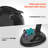 1875W Tabletop Ionic Hooded Hair Dryer with Storage Space-2005443047