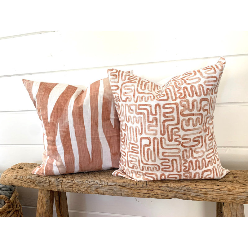 Housse de coussin 100% coton