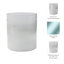 Porte-bougie décoratif décoratif style ouragan rond avec fond givré-730997030