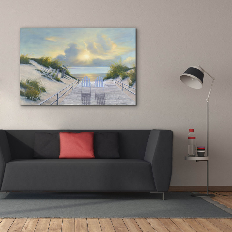 «East End» par Diane Romanello, H 40 po x l 60 po x P 1,5 po