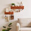 Solid Wood Wall Organizer