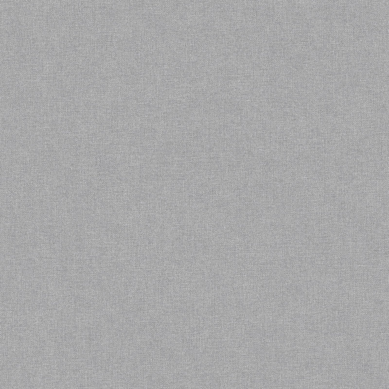 Textured Plain Wallpaper Roll, Gray
