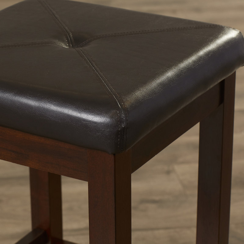 Tabouret de bar et de comptoir Diamondback, Acajou rétro, Tabouret de bar (siège d'une hauteur de 29 po)