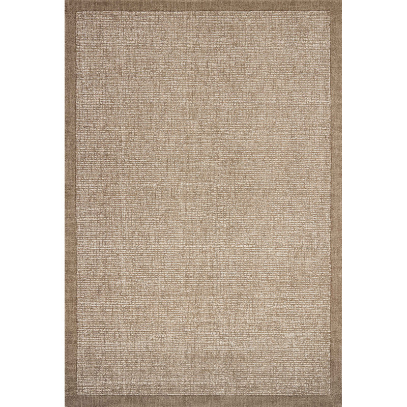 Tapis ivoire / brun Magnolia Home par Joanna Gaines x Loloi Henley, Runner 2'6" x 9'6"