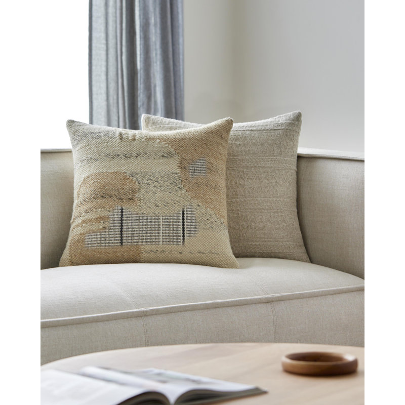 Dia Throw Pillow, 22" x 22", Pillow Cover Only - No Insert