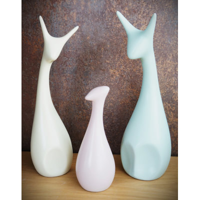 3-tlg. Figuren-Set Dorcheer