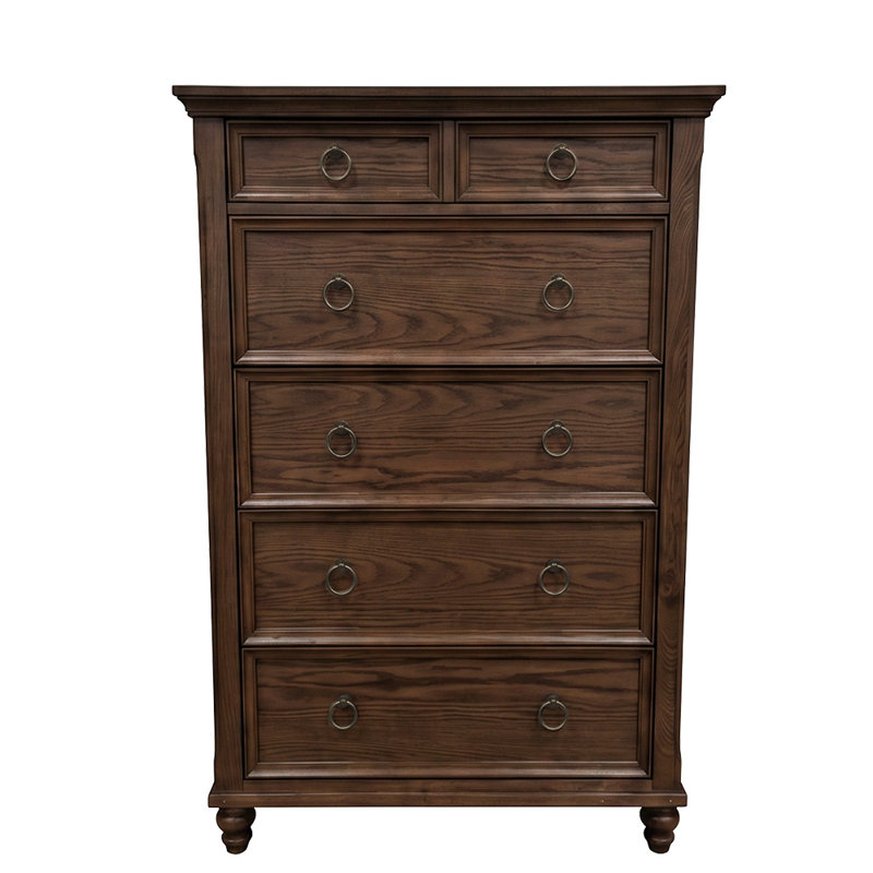 38.27 " Dresser, Dark Walnut