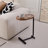C Shaped End Table, Side Table for Couch and Bed-767879592