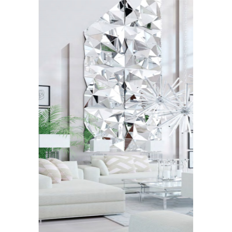 Boyton Asymmetrical Beveled Wall Mirror