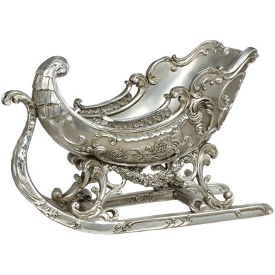 Silver Sleigh - 16 X 10.5 Inches